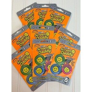 Scrub Daddy Screen Daddy Microfiber Cleaning Pads Cloth Glasses Phones 9-Pack=27